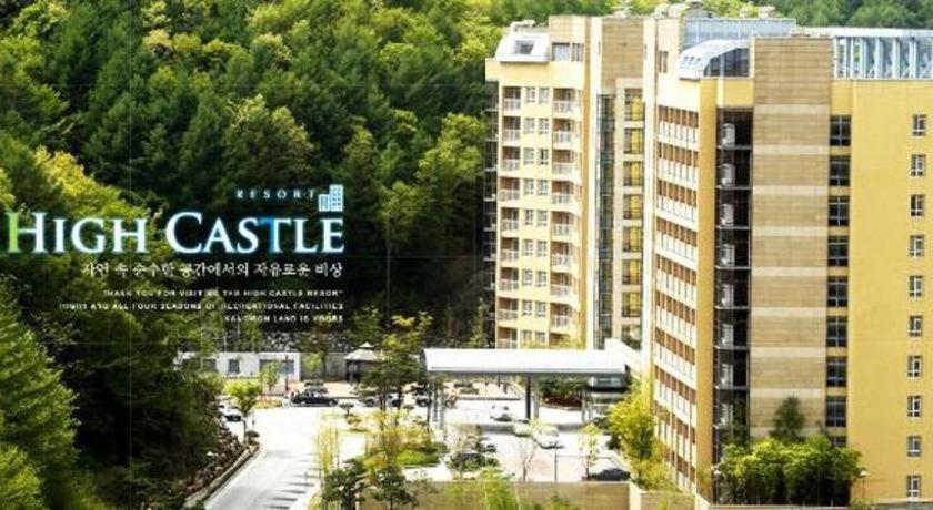 High Castle Resort Jeongseon Exteriör bild